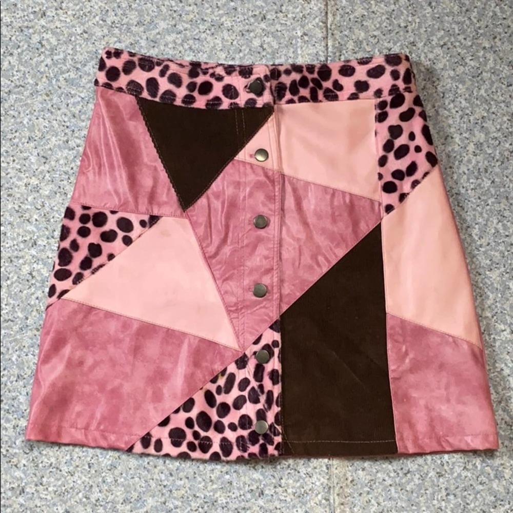 🌻Vintage BB Collections Girls Polyvinyl Skirt Sz 14